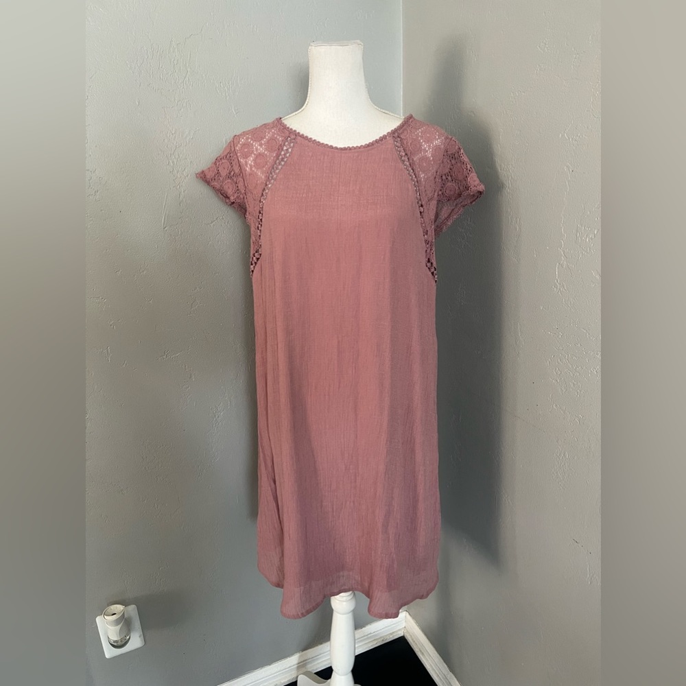 Just Found Mauve Pink Summer Dress size 1X